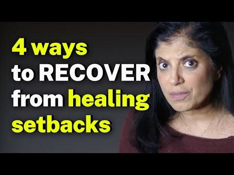4 ways to RECOVER from setbacks when HEALING from narcissistic relationships