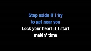 Karaoke Step Aside - Faron Young - CDG, MP4, KFN - Karaoke Version