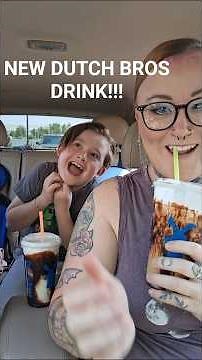 New Dutch Bros Drink!! Taste Test & Review #dutchbros #tastetest