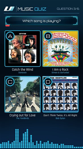 Guess The Song 🎵 60s / Beatles Era Music Quiz #04