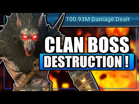🔥 MY NEW 100M UNM CLAN BOSS TEAM 🔥 ROCKS THE DEMON LORD ! | Raid Shadow Legends