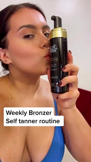 You can glow every day of the week in as little as one hour! Shower in 1 hour for a NATURAL TAN...2 hours for a MEDIUM TAN and 3 hours fir a DARK TAN...or leave on longer, for a DEEPER DARKER skin finish...so tell us HOW DARK YOU WANT TO GO? #selftannerroutine #selftannerhack #selftanningroutine #selftanningmousse