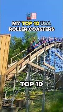 MY Top 10 Roller Coasters in America 2026 🏆🎢