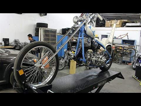 Harley Davidson generator shovel chopper wiring
