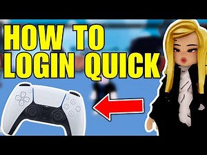 How To Use Quick Login On Roblox Console