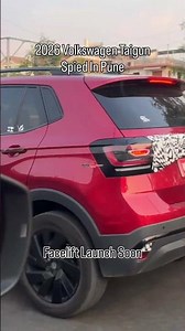 New Volkswagen Taigun facelift spied in Pune