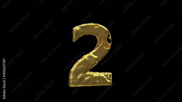 2 forming from liquid on a transparent alpha channel