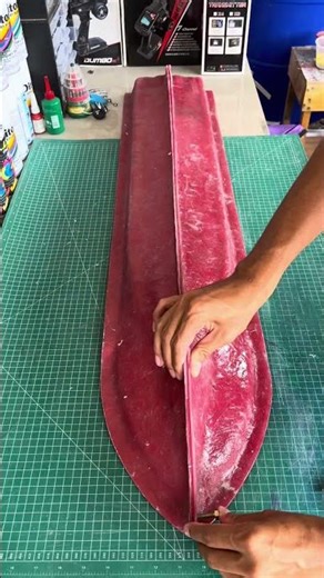 Finishing Cetakan Kapal Ferry Oceanna Remote Control #diyrcboat #rcboatbatam