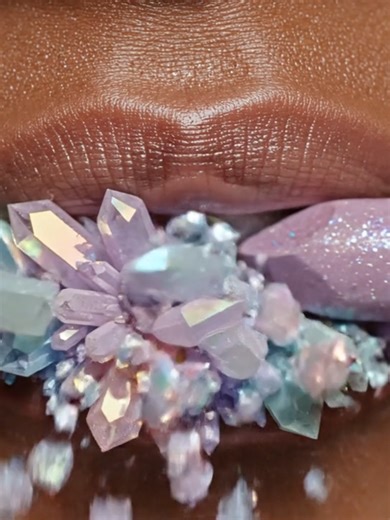 Crystal Lipstick ASMR Makeup Experience