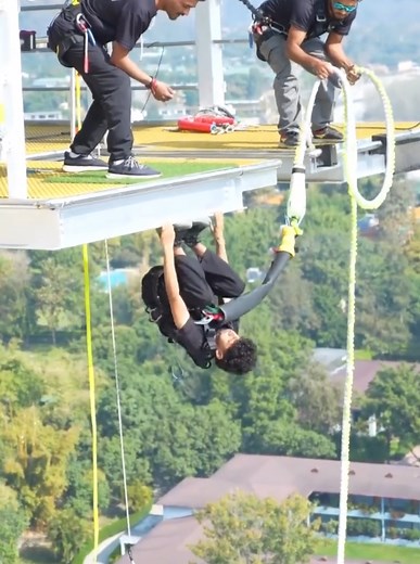 Thrilling Bungee Jump Adventure