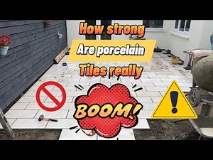 Porcelain Tiles how strong are they #porcelainstrenght