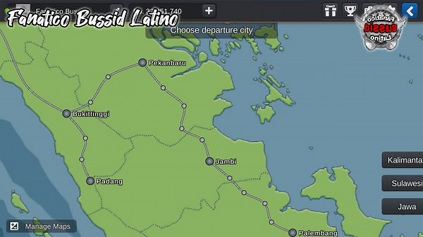 Descarga de mapas para Bus Simulator Indonesia y Proton Bus Simulator