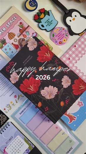 Soma | Unboxing The Annual HAPPY HAMPER 💖 Thank you @factornotes ❤️❤️❤️ . Shop now from factornotes.com . . . #craft #planner2026 #factornotes... | Instagram