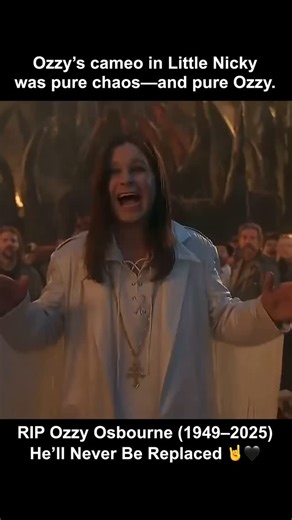 Alex editor | Ozzy Osbourne passed away today at the age of 76. Here's a look back at his unforgettable cameo in Little Nicky—a moment that truly... | Instagram
