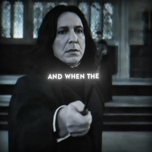 Everything changed 😔🥀 (did I cook with the transition??) - Severus Snape Edit #harrypotter #snape