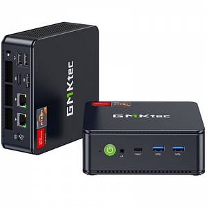 GMKtec Mini PC, AMD Ryzen 7 7730U(Up to 4.5GHz), 32GB DDR4 1TB SSD, Mini Desktop Computer, Triple 4K Display, WiFi 6E, BT 5.2, Type-C, NucBox M5 Ultra