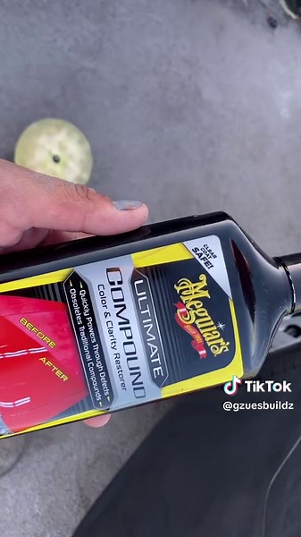 (Part 2) cutting and buffing a car using affordable quality materials and tools!👌🏽🤟🏽 Job done! What yall think? Good products or na? @AutoZone @Harbor Freight @Meguiar’s @ #GZUESBUILDZ #cut and buff #sundamagepaint #meguiars #bauertools #autozone #harborfreight #colorsand #autocollision #detailing #GZUESBUILDZ