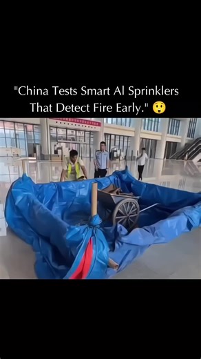 Earthx on Instagram: "Title: China's AI-Powered Preemptive Fire Defense System China's development of smart AI sprinklers represents a significant leap in proactive fire safety and urban management technology. This system integrates computer vision, thermal imaging, and Internet of Things (IoT) connectivity to create an automated, early-warning fire suppression network. The core knowledge base involves machine learning algorithms trained on vast datasets of visual and thermal signatures of early