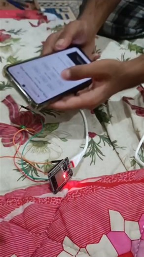 Lights control by phone using Esp32 #esp32 #youtubeshorts #shorts #ledcontroller