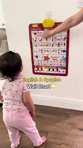 Bilingual Wall Chart: Fun Learning for Kids