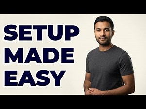 How To Start The Initial Setup Wizard On A New Device?