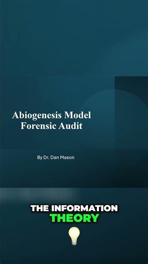 Abiogenesis: Unraveling Life's Origins with Information Theory #shorts