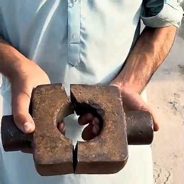 How Restoring a Broken Spider Joint Shaft Without Replace ” Extreme Repairing From Welding Technique