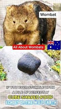Wombat facts All about wombats #wildlife #animals #wombat #facts