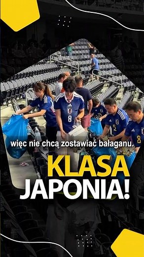 PIĘKNY GEST JAPOŃSKICH KIBICÓW