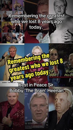 #bobbyheenan #wwf #wwe #wrestling