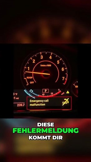 BMW emergency call system error? - Replace SOS battery (INSTRUCTIONS)