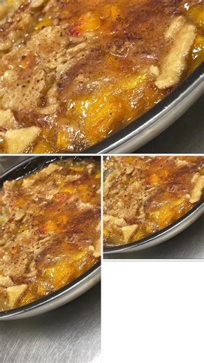 Pan Peach Cobbler