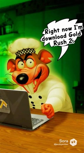 Paulie Parmesan Downloads Gold Rush 2 On The Computer/Virus Appeared/Computer Exploded