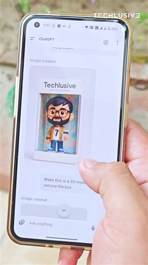 Create your own custom 3D Action Figure! . #smartphone #technology #tips #tricks #ai #actionfigure #3dmodel #howto | Techlusive