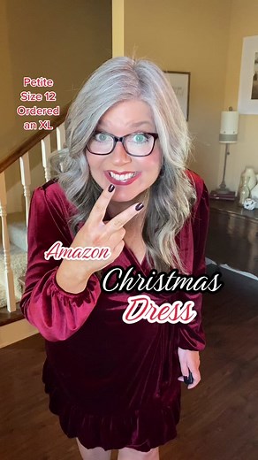 Stylish Christmas Cocktail Dress for Midsize Petite | Size 12