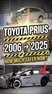 Old vs New | Toyota Prius Crash Tests — What Changed Since 2006?
