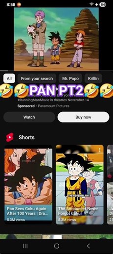 DRAGON BALL Z GT - PAN FUNNIEST MOMENTS (PT2) #dbz #dragonball #dragonballz 🎯