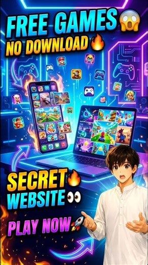 Play Thousands of FREE Games Without Download 👀