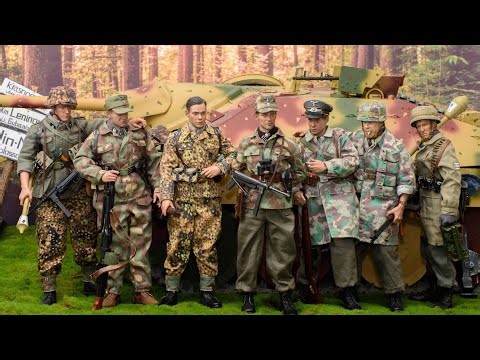 [Part I] My Collection WWII 1/6 Scale Action Figures - SS Panzer & German Fallschirmjager Figures