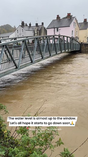 1.1M views · 3.3K reactions | The water level is almost up to the window. Let's all hope it starts to go down soon | Cons Jacks | Facebook