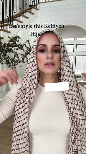 How to Style Your Outfit with Keffiyeh Hijab