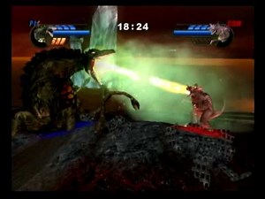 Godzilla: Unleashed - Biollante vs Baragon