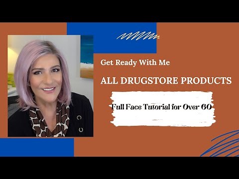 Get Ready With Me (GRWM) Drugstore Makeup | Full Face Tutorial | OVER 60 Mature Skin & Hooded Eyes