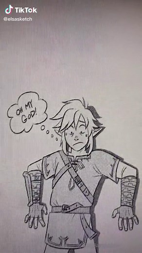 Exciting Fan Art of Prince Sidon and Link in Breath of the Wild