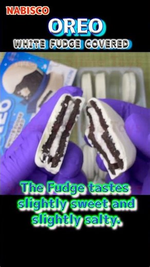 ⚪️OREO🔵white Fudge❄️Covered⛄️