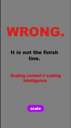 Large Context Window - The wrong question everyone in AI is asking