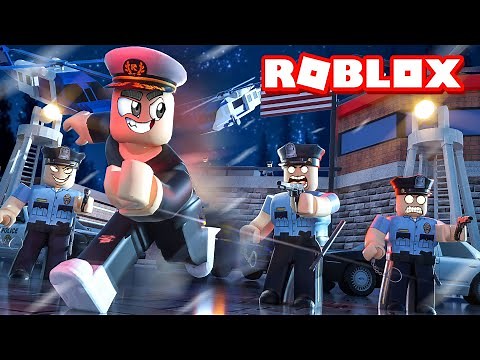 BREAKING OUT of PRISON and ESCAPING the COPS in ROBLOX