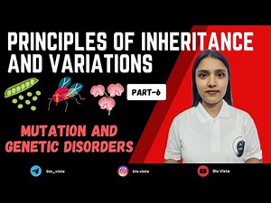 Principles of Inheritance and Variations | Mendelian genetics | Part 6 | #genetics