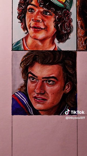 Stranger things Drawing Steve #art #strangerthings #draw