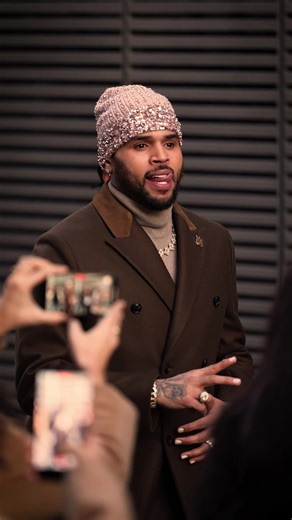 @chrisbrownofficial at @AMIRI fashion show ! #chrisbrown #amiri #sametgorgozfilms #pfw #parisfashionweek